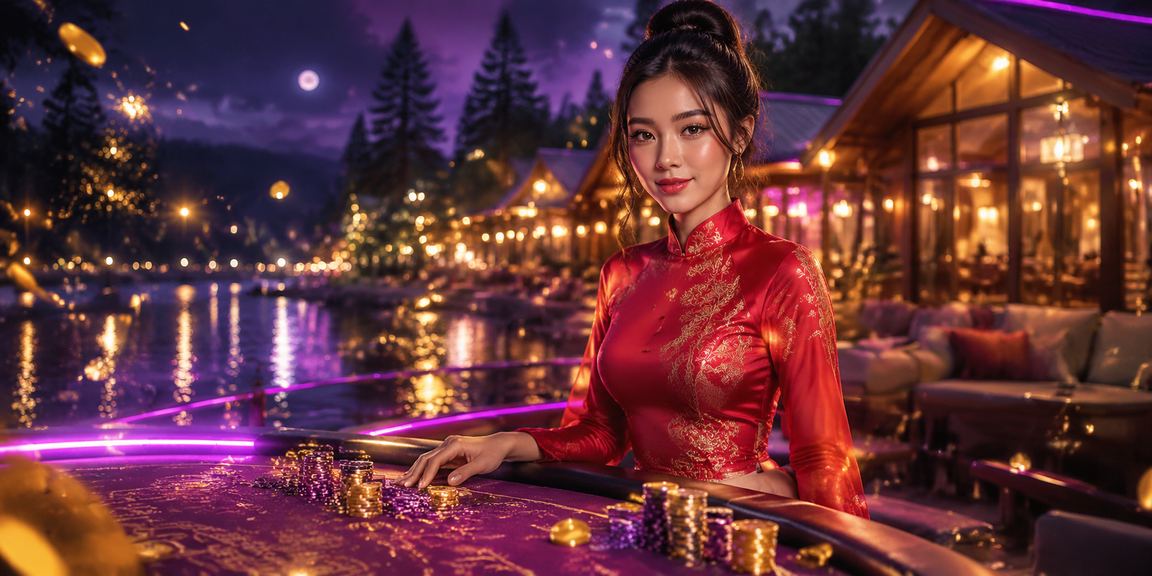 Thiếu nữ áo dài tại Đà Lạt, không khí casino và giải trí hiện đại