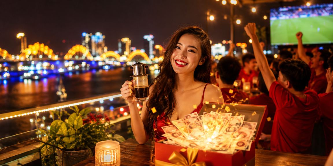Góc nhìn thư giãn tại Đà Nẵng với cà phê Việt Nam và không khí cá cược casino hiện đại
