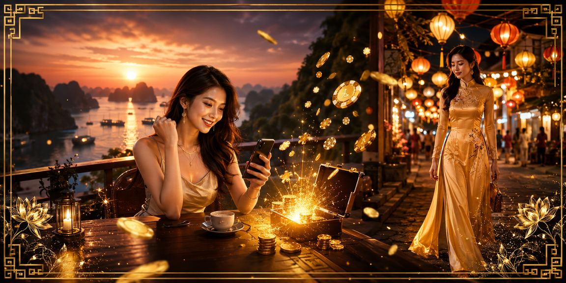Cảnh Hạ Long Bay gợi nhắc sự cân bằng và thư giãn trong cuộc sống
